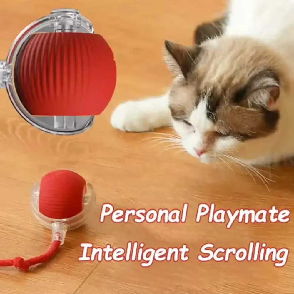 Intelligent Interactive Cat Ball Long-Lasting and Durable Easy to Clean Intellig